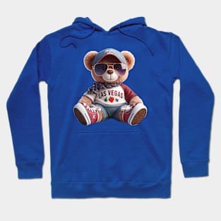 Las Vegas Teddy Bear Hoodie